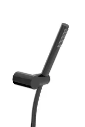 VitrA 1F El Duşu Takımı A4554339 Parlak Siyah
