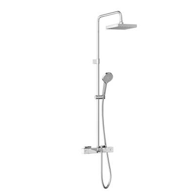 Artema Base Square A47304 Duş Sistemi, Krom - 1