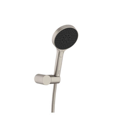 Artema Core Round A4591434 3F El Duşu Takımı, Fırçalı Nikel - 1