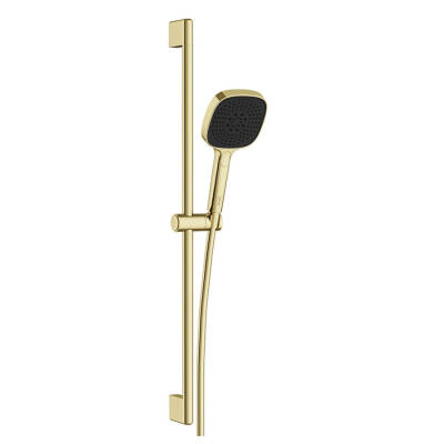 Artema Core Square A4591774 3F Sürgülü El Duşu Takımı, Soft Altın - 1