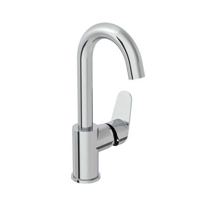 Artema Flow Round Lavabo Bataryası A43152, Döner Borulu, Krom - 1