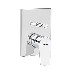 Artema Flow Square Ankastre Banyo Bataryası A43208 Sıva Üstü Grubu - Krom