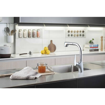 Artema V3 Pull-Out Eviye Bataryası A42151 Krom - 3