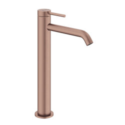 Artema Minimax Round A4353424 Lavabo Bataryası, Fırçalı Bakır