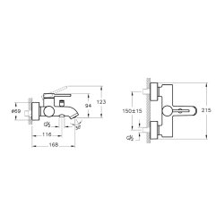 Artema Minimax Round A4354874 Banyo Bataryası, Soft Altın - 2