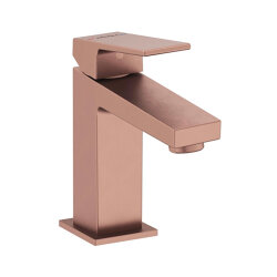 Artema Minimax Square A4372024 Lavabo Bataryası, Fırçalı Bakır