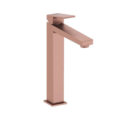 Artema Mınımax Square A4372424 Lavabo Bataryası, Fırçalı Bakır - 1