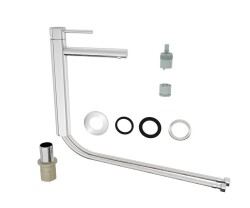 VitrA Origin Lavabo Bataryası A42557 Yüksek - Krom - 3
