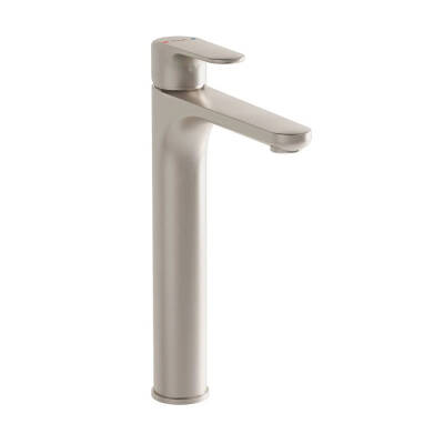 Artema Root Round Lavabo Bataryası A4270734 Çanak - Fırçalı Nikel - 1