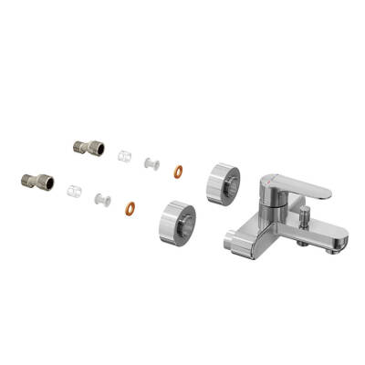 Artema Root Round Banyo Bataryası A4272534 Fırçalı Nikel - 3