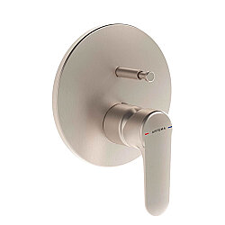 Artema Root Round Ankastre Banyo Bataryası A4272734 Sıva Üstü Grubu - Fırçalı Nikel