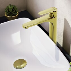 Artema Root Round Lavabo Bataryası A4270774 Çanak - Soft Altın - 3