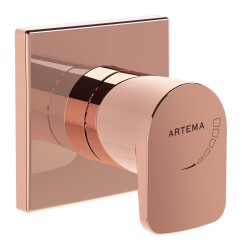 Artema Root Round Ankastre Stop Valf A4272926 Sıva Üstü Grubu - Bakır 