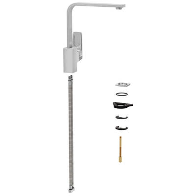 Artema Root Square Eviye Bataryası A4275334 Fırçalı Nikel - 2