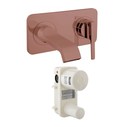 Artema Suit U A4248726 Ankastre Lavabo Bataryası Seti - Bakır