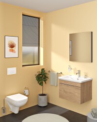 VitrA Base 200 Tuvalet Fırçalığı A44104 Duvardan - Krom - 2