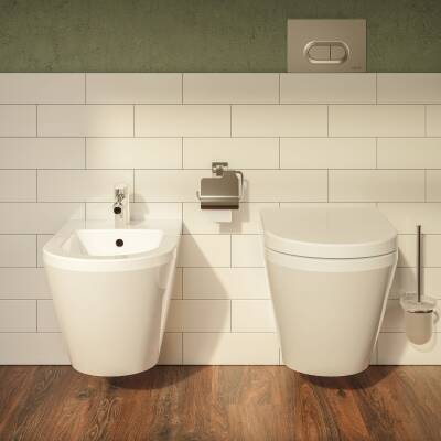 VitrA S50 Klozet kapağı 108-003-001 Duroplast - üstten sıkmalı - metal menteşeli - beyaz - 2