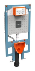 VitrA V8 Gömme Rezervuar 768-5801-02 Asma klozetler için karkas veya profil sistemlere montaj alçıpan uygulama - 2 - 5/4 L (9 cm - Gider Genişliği)
