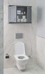 VitrA Valarte Klozet kapağı 124-003-001 Duroplast - üstten sıkmalı - metal menteşeli - beyaz - 3