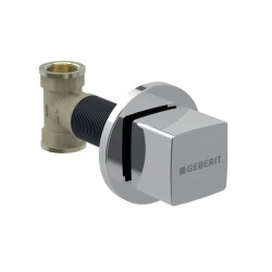 Geberit 616.008.21.1 Ankastre Stop Valf - Kare
