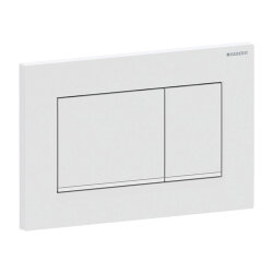 Geberit Sigma30 115.883.01.1 Çift Basmalı Mat Beyaz/Beyaz/Mat Beyaz - 1