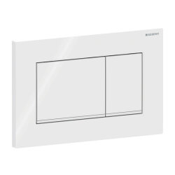 Geberit Sigma30 115.883.11.1 Çift Basmalı Beyaz/Mat Beyaz/Beyaz