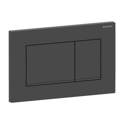 Geberit Sigma30 115.883.16.1 Çift Basmalı Mat Siyah / Siyah / Mat Siyah - 1