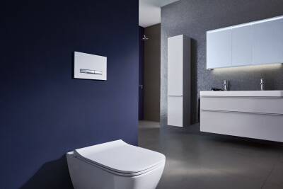 Geberit Sigma50 115.788.11.2 Kumanda Paneli, Çift Basmalı, Beyaz - 4