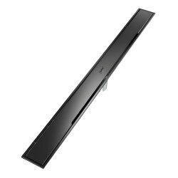 Hüppe Galata A Duş Kanalı Yandan Çıkışlı, 60cm, Mat Siyah, 47H00210000MS014