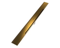 Hüppe Galata A Duş Kanalı Yandan Çıkışlı, 60cm, Parlak Altın, 47H00210000PA014