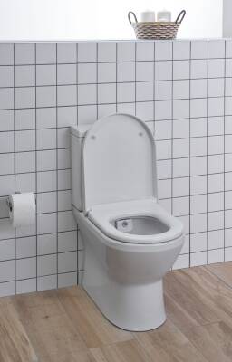 VitrA Integra Takım klozet 7043L003-0092 Rim-ex - duvara tam dayalı - 62 cm - taharet borulu - beyaz - 3