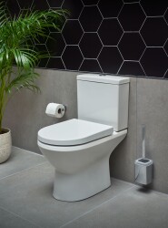 VitrA Integra Takım klozet 7044L003-0088 Rim-ex - arkası açık - 62 cm - taharet borulu - beyaz - 2