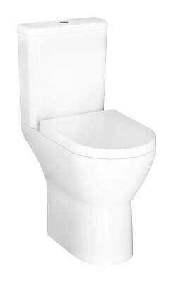 VitrA Integra Takım klozet 7094B003-0088 Rim-ex - arkası açık - özel ihtiyaç - 62 cm - taharet borulu - beyaz - 1