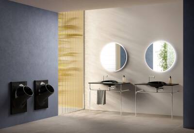 VitrA İstanbul 4517B070-5301 Temassız - arkadan su girişli - titreşimli elektrikli - siyah - 2
