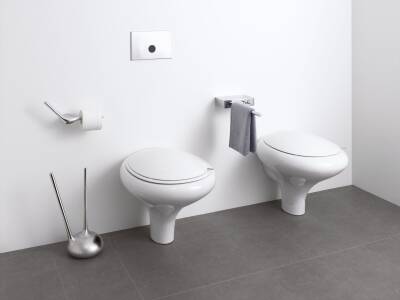 VitrA İstanbul Asma bide 4516B403-1599 Gizli montajlı - 52 cm - tek armatür delikli - su taşma deliksiz - yanlardan deliksiz - Clean - beyaz - 3