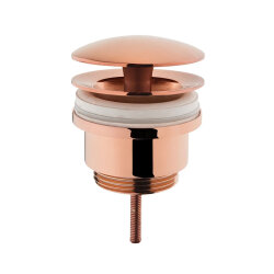 VitrA Lavabo Yuvarlak Süzgeci Universal A4514829 Sabit - Soft Bakır