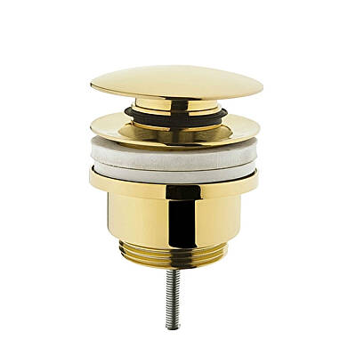 VitrA Origin Basmalı Lavabo Süzgeci A4514974 Evrensel - Yuvarlak - Soft Altın - 1