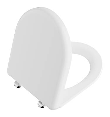 VitrA Liquid Klozet Kapağı 137-003R009 Duroplast - Üstten Sıkmalı - Yavaş Kapanır - Kolay Sök-Tak - Metal Menteşeli - Beyaz - 1