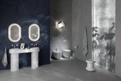 VitrA Liquid Tabure 7326B403-0155 Seramik, Beyaz - 3