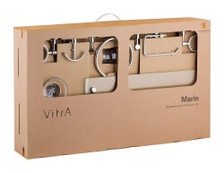 VitrA Marin Aksesuar Seti A44949 7 Parça - Krom