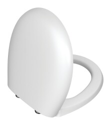 VitrA Memoria Klozet kapağı 106-001R009 Duroplast - üstten sıkmalı - yavaş kapanır - kolay sök-tak - metal menteşeli - mat beyaz 