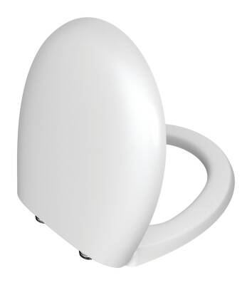 VitrA Memoria Klozet kapağı 106-001R009 Duroplast - üstten sıkmalı - yavaş kapanır - kolay sök-tak - metal menteşeli - mat beyaz - 1