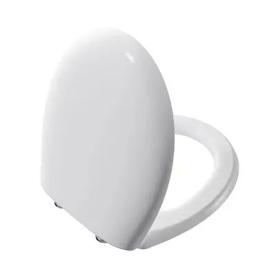 VitrA Memoria Klozet kapağı 106-003R009 Duroplast - üstten sıkmalı - yavaş kapanır - kolay sök-tak - metal menteşeli - beyaz - 1