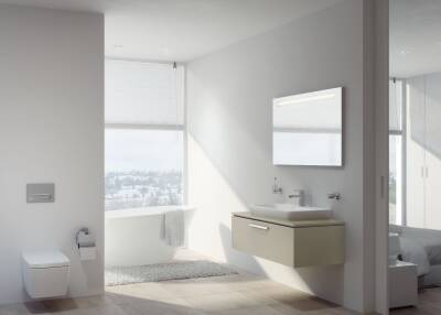 VitrA Metropole Çanak lavabo 5663B003-0937 Dikdörtgen - 80x46 cm - tek armatür delikli - su taşma deliksiz - beyaz - 2