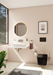 VitrA Metropole Çanak lavabo 5667B003-0016 Dikdörtgen - kompakt - 50x40 cm - armatür deliksiz - su taşma deliksiz - beyaz - 2