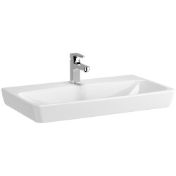 VitrA Metropole Lavabo 5663B003-0041 Dikdörtgen - 80x46 cm - tek armatür delikli - su taşma deliksiz - beyaz 
