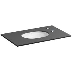 VitrA Metropole Tezgahaltı lavabo 7011B003-5302 Oval - 60x47 cm - Autoclean - temassız - armatür deliksiz - su taşma deliksiz - Fresh - beyaz