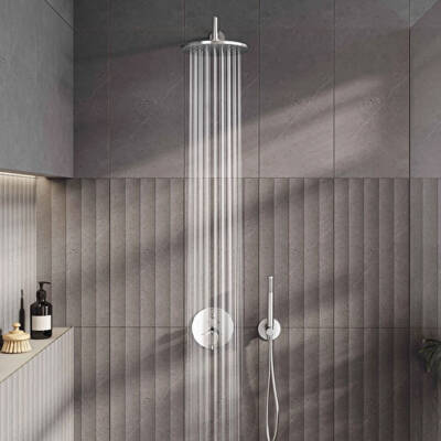 VitrA Origin Ankastre Termostatik Banyo Bataryası A42671 V-Box Sıva Üstü Grubu - Krom - 5