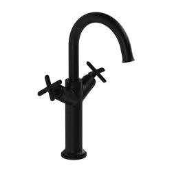 VitrA Origin Classic A4288636 Çanak Lavabo Bataryası Çift Kumandalı Mat Siyah