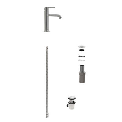 VitrA Origin Classic Lavabo Bataryası A42880 Üstten Kumandalı - Krom - 3
